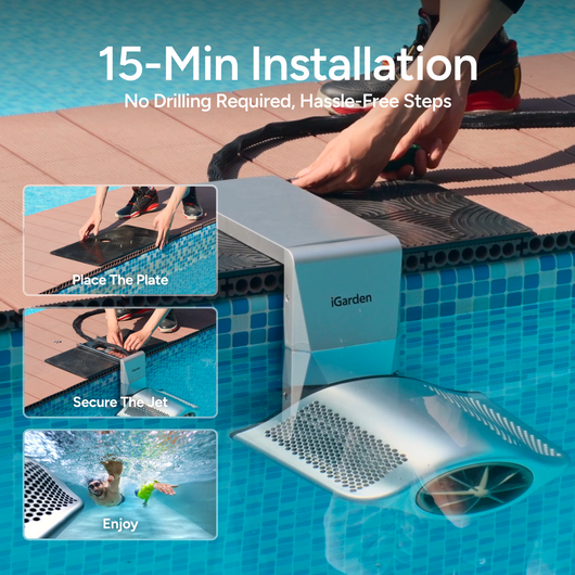 Swim Jet P Series No-Drill Mounting Kit